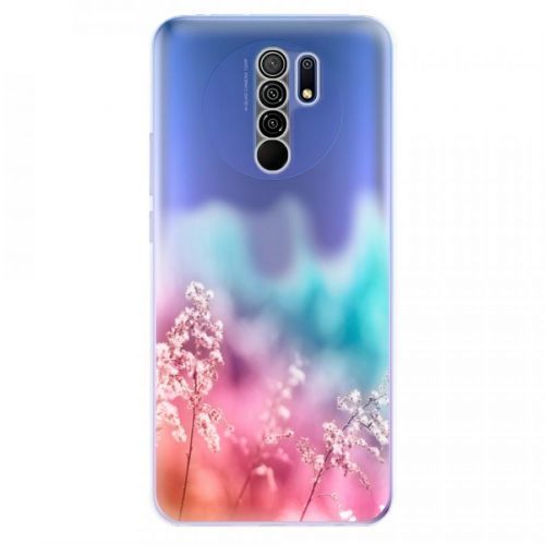 Odolné silikónové puzdro iSaprio - Rainbow Grass - Xiaomi Redmi 9