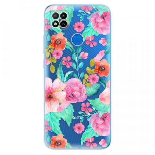 Odolné silikónové puzdro iSaprio - Flower Pattern 01 - Xiaomi Redmi 9C