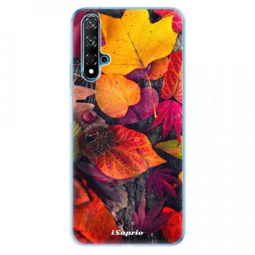 Odolné silikónové puzdro iSaprio - Autumn Leaves 03 - Huawei Nova 5T