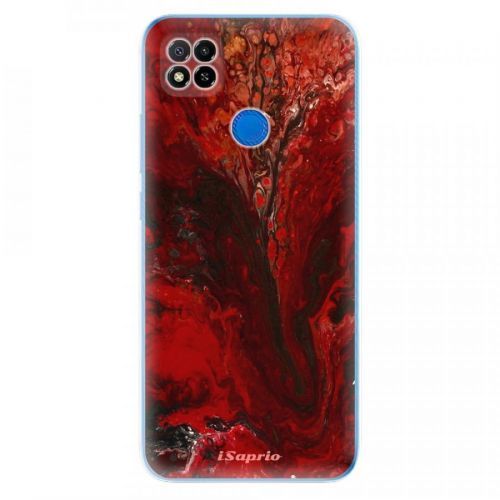 Odolné silikónové puzdro iSaprio - RedMarble 17 - Xiaomi Redmi 9C