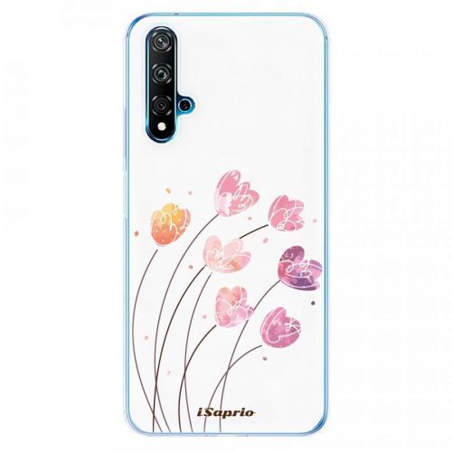 Odolné silikónové puzdro iSaprio - Flowers 14 - Huawei Nova 5T