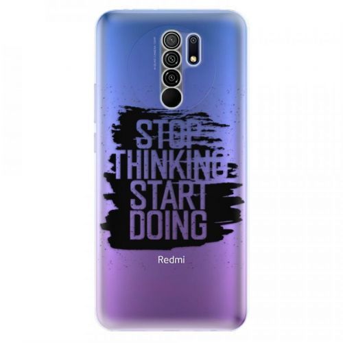 Odolné silikónové puzdro iSaprio - Start Doing - black - Xiaomi Redmi 9
