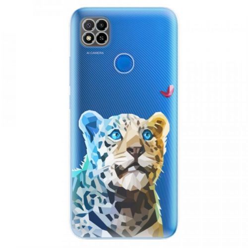 Odolné silikónové puzdro iSaprio - Leopard With Butterfly - Xiaomi Redmi 9C