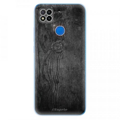 Odolné silikónové puzdro iSaprio - Black Wood 13 - Xiaomi Redmi 9C