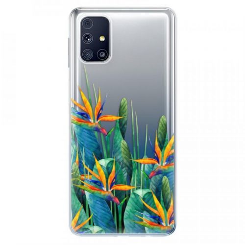 Odolné silikónové puzdro iSaprio - Exotic Flowers - Samsung Galaxy M31s