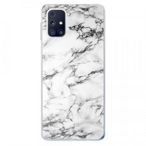 Odolné silikónové puzdro iSaprio - White Marble 01 - Samsung Galaxy M31s