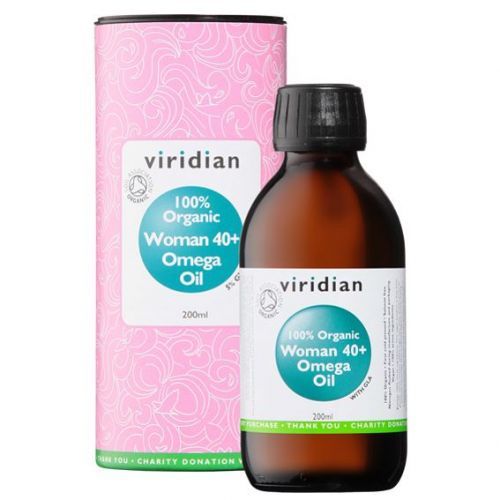 Viridian Woman 40+ Omega Oil Organic 200 ml