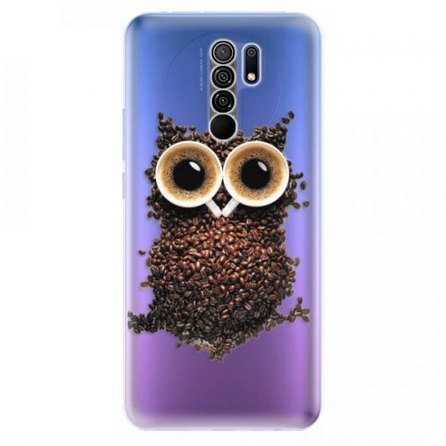 Odolné silikónové puzdro iSaprio - Owl And Coffee - Xiaomi Redmi 9