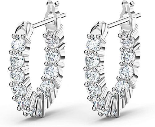 Swarovski Trblietavé náušnice krúžky Vittori MINI 5562126