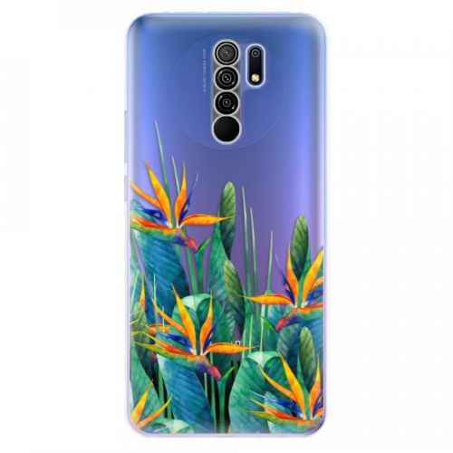 Odolné silikónové puzdro iSaprio - Exotic Flowers - Xiaomi Redmi 9