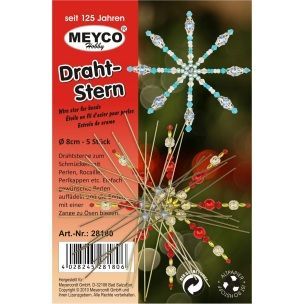 Ostatní MEYCO - Vianočné drôtené hviezdy - 5 ks