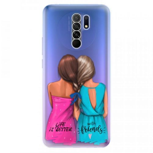 Odolné silikónové puzdro iSaprio - Best Friends - Xiaomi Redmi 9