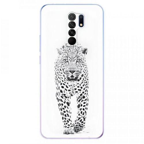 Odolné silikónové puzdro iSaprio - White Jaguar - Xiaomi Redmi 9