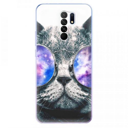 Odolné silikónové puzdro iSaprio - Galaxy Cat - Xiaomi Redmi 9