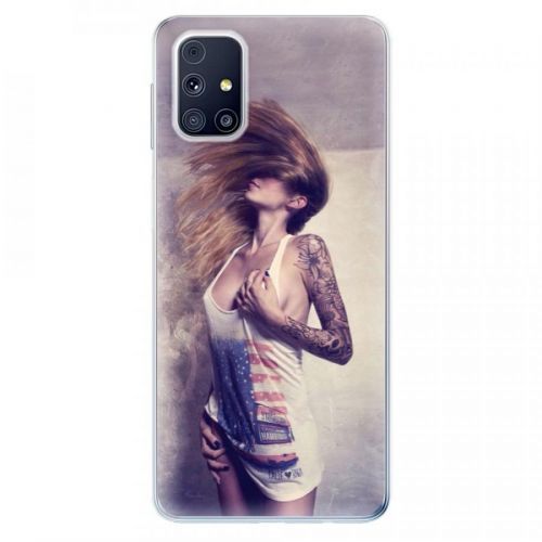 Odolné silikónové puzdro iSaprio - Girl 01 - Samsung Galaxy M31s