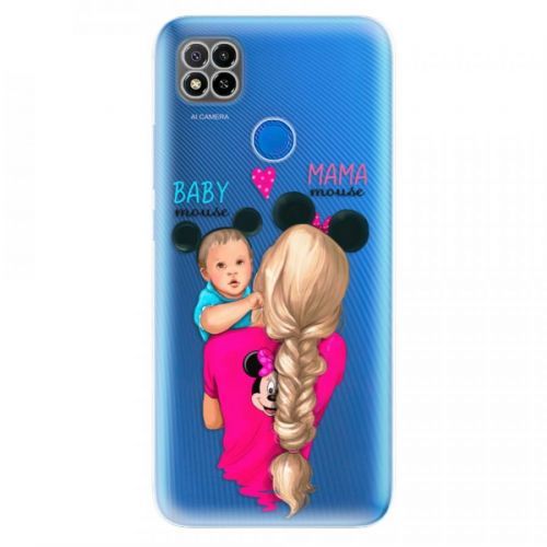 Odolné silikónové puzdro iSaprio - Mama Mouse Blonde and Boy - Xiaomi Redmi 9C