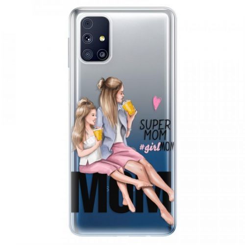 Odolné silikónové puzdro iSaprio - Milk Shake - Blond - Samsung Galaxy M31s