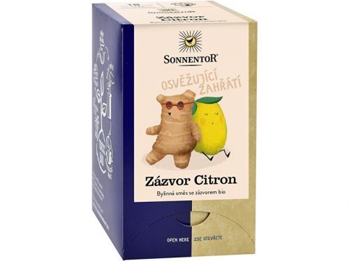 Sonnentor Bio Zázvor Citrón 32,4 g