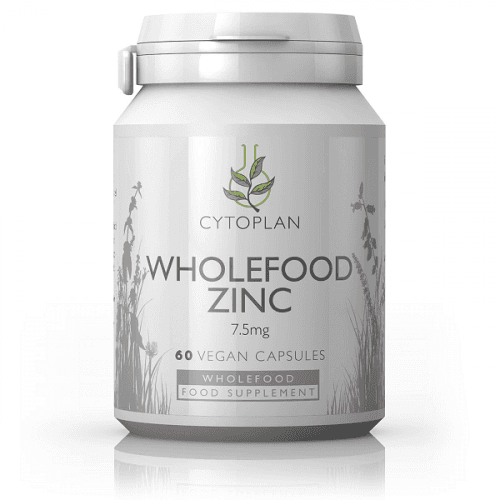 Wholefood Zinc - Zinok z rastlinného zdroja, 60 kapsúl