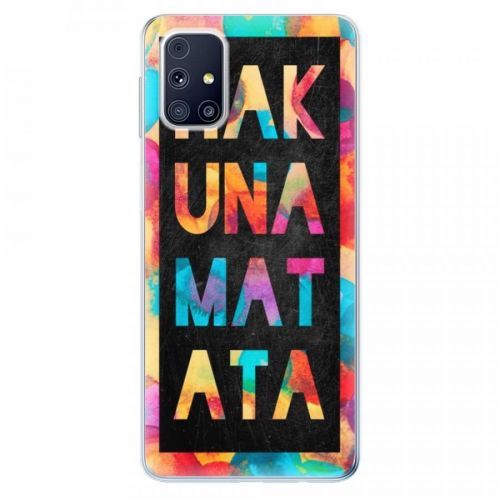 Odolné silikónové puzdro iSaprio - Hakuna Matata 01 - Samsung Galaxy M31s