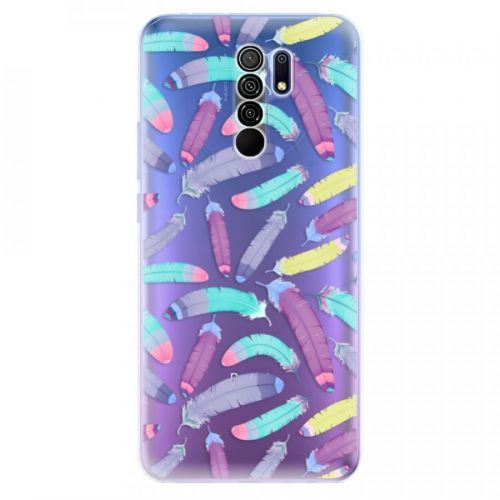 Odolné silikónové puzdro iSaprio - Feather Pattern 01 - Xiaomi Redmi 9
