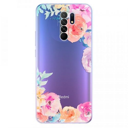 Odolné silikónové puzdro iSaprio - Flower Brush - Xiaomi Redmi 9
