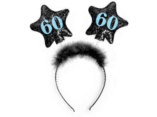 PartyDeco Čelenka s hviezdami 60