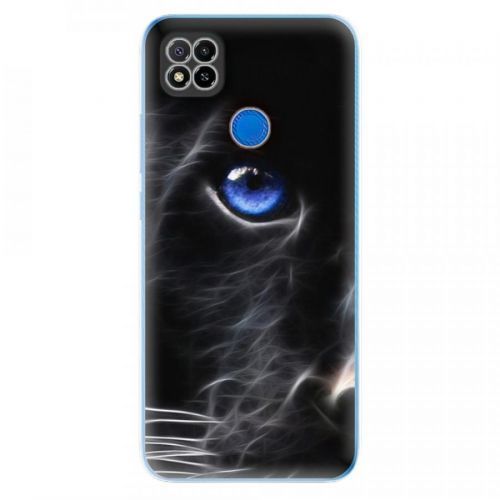 Odolné silikónové puzdro iSaprio - Black Puma - Xiaomi Redmi 9C