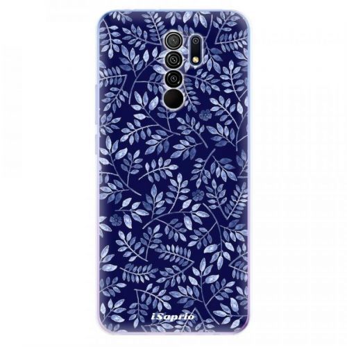 Odolné silikónové puzdro iSaprio - Blue Leaves 05 - Xiaomi Redmi 9