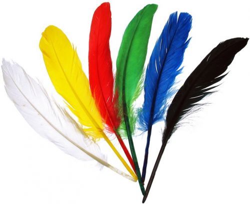 MEYCO MEYCO Indiánske pierka - blister 17-10cm - balenie