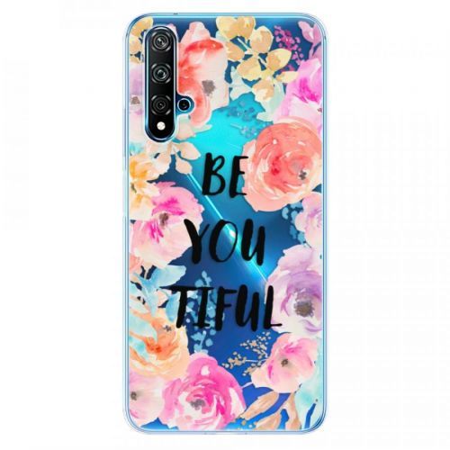 Odolné silikónové puzdro iSaprio - BeYouTiful - Huawei Nova 5T