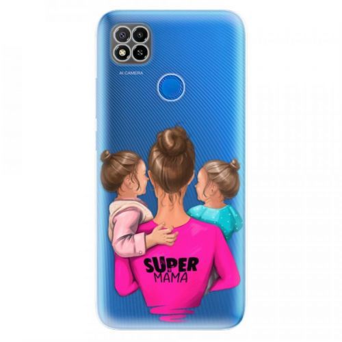 Odolné silikónové puzdro iSaprio - Super Mama - Two Girls - Xiaomi Redmi 9C