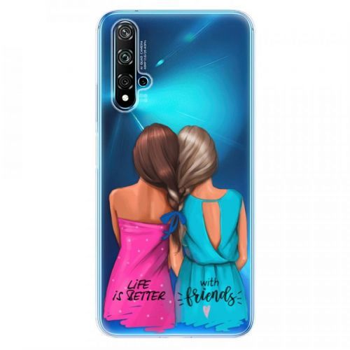 Odolné silikónové puzdro iSaprio - Best Friends - Huawei Nova 5T