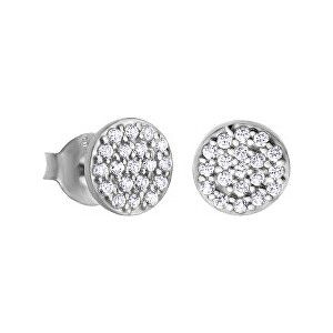 Lotus Silver Trblietavé strieborné náušnice s čírymi zirkónmi LP1258-4 / 1
