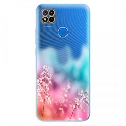 Odolné silikónové puzdro iSaprio - Rainbow Grass - Xiaomi Redmi 9C