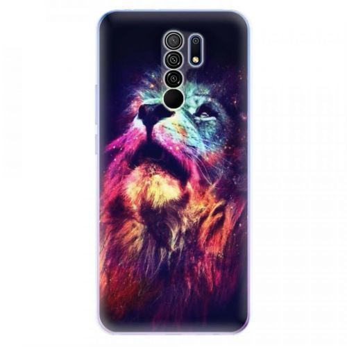 Odolné silikónové puzdro iSaprio - Lion in Colors - Xiaomi Redmi 9