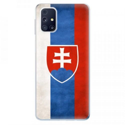 Odolné silikónové puzdro iSaprio - Slovakia Flag - Samsung Galaxy M31s