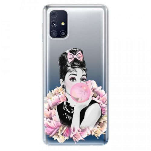 Odolné silikónové puzdro iSaprio - Pink Bubble - Samsung Galaxy M31s
