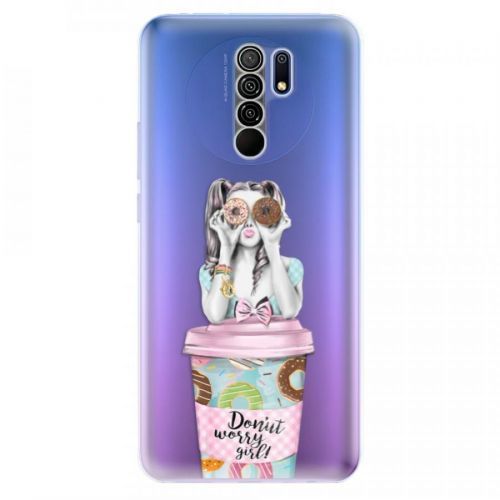 Odolné silikónové puzdro iSaprio - Donut Worry - Xiaomi Redmi 9