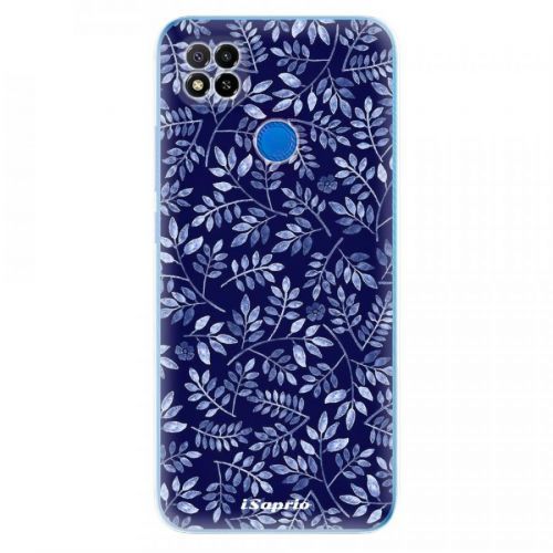 Odolné silikónové puzdro iSaprio - Blue Leaves 05 - Xiaomi Redmi 9C