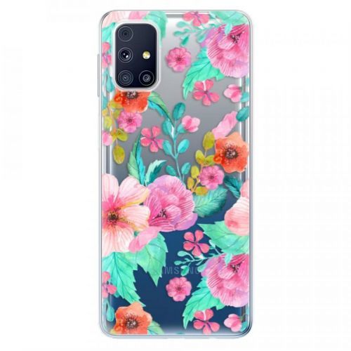 Odolné silikónové puzdro iSaprio - Flower Pattern 01 - Samsung Galaxy M31s
