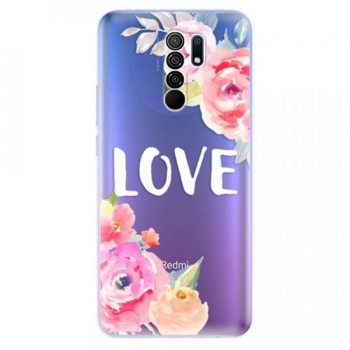 Odolné silikónové puzdro iSaprio - Love - Xiaomi Redmi 9
