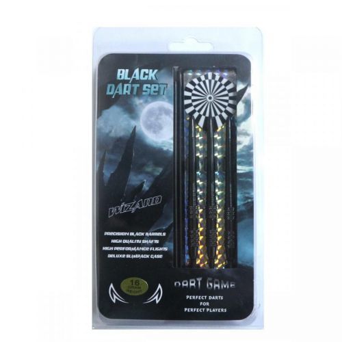 Šípky MASTER Wizard Black Brass 3ks - softip 16g