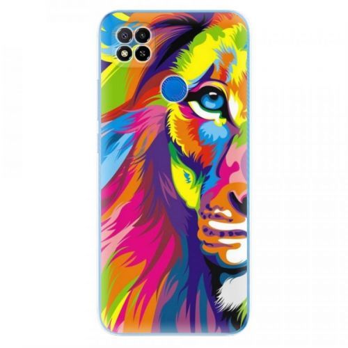 Odolné silikónové puzdro iSaprio - Rainbow Lion - Xiaomi Redmi 9C