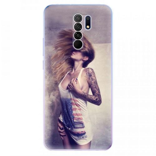 Odolné silikónové puzdro iSaprio - Girl 01 - Xiaomi Redmi 9