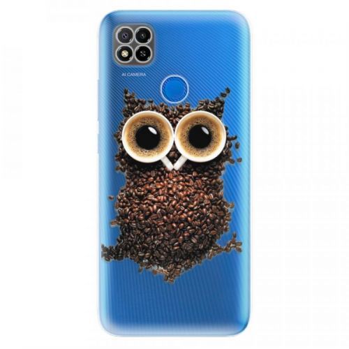 Odolné silikónové puzdro iSaprio - Owl And Coffee - Xiaomi Redmi 9C