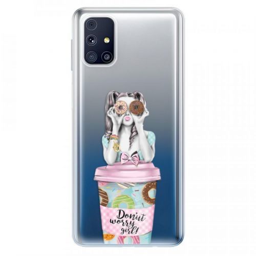 Odolné silikónové puzdro iSaprio - Donut Worry - Samsung Galaxy M31s
