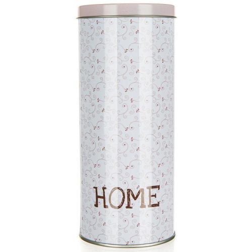 Kovová plechovka Home 7,5x18 cm