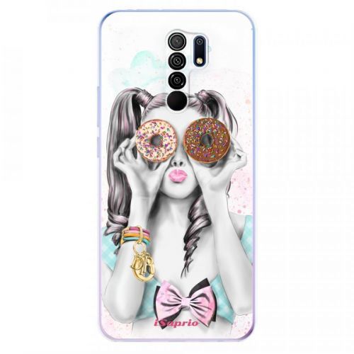 Odolné silikónové puzdro iSaprio - Donuts 10 - Xiaomi Redmi 9