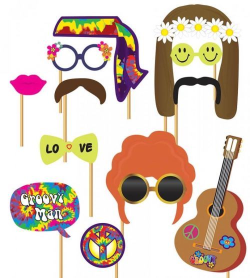 Guirca Rekvizity na fotenie - Hippies